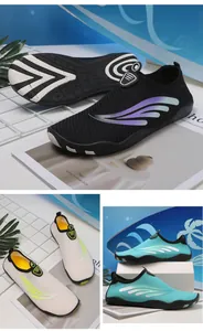 Chaussures d'eau respirantes à séchage rapide pour la natation et activités de plage