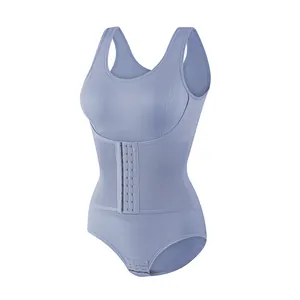 Seamless full body shapewear bodysuit for women with tummy control and waist hooks
