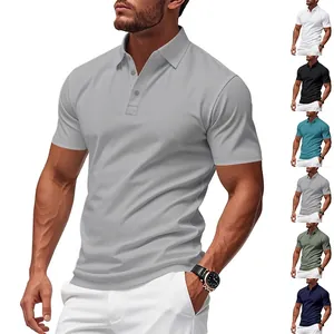Polo de golf décontracté respirant et séchage rapide pour hommes en six couleurs