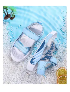 Sandales de sport bleu clair pour garçon avec semelles antidérapantes pour la plage
