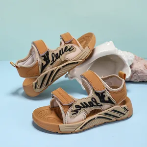 Sandales d'été élégantes pour garçons avec semelle souple antidérapante pour plage et sport