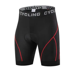 Detail der atmungsaktiven Radlerhose mit 3D-Silikonpolsterung und elastischem Bund