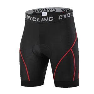 Atmungsaktive gepolsterte Radhose für Herren und Damen aus hochelastischem Stoff