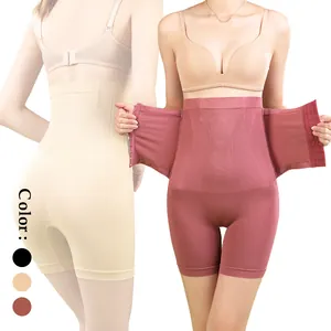 Faja reductora de talle alto para mujer con cierre de ganchos y control de abdomen.
