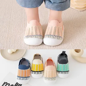 Kids Mesh Toddler Shoes Breathable Soft Sole First Walker Shoes For Boys Girls Lightweight Outdoor Summer Spring Infant Walking Shoes
