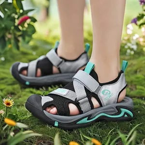Geschlossene Outdoor-Sportsandalen für Jungen mit rutschfester Sohle für Strandaktivitäten