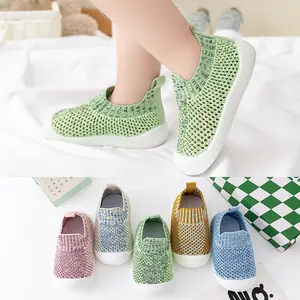 Breathable Mesh Baby Walking Shoes Soft Sole Anti-Slip Toddler Sneakers For 0-3 Years Old Boys Girls Summer Casual Shoes
