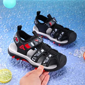 Jongens camouflage sandalen met gesloten neus voor zomerse strand