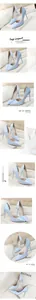 Elegant light blue patent leather pointed toe stiletto pumps
