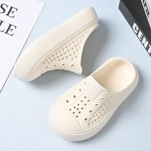 Sabots pour enfants crème chaussures de jardin légères pour plage d'été