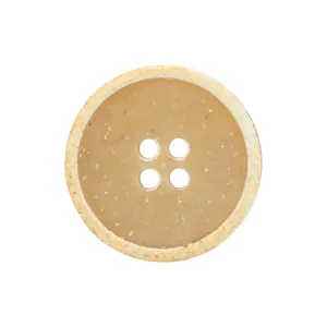 Premium Japanese urea four-hole button for high-end workwear and fashion garments