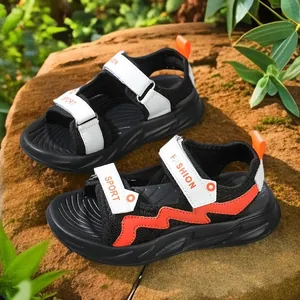 Sandali Sportivi per Bambini Ragazzi Ragazze Scarpe da Spiaggia in Rete Traspirante Con Chiusura in Velcro Suola Spessa Antiscivolo