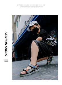 Trendy boys lightweight sport sandals for summer outdoor beach casual street wear