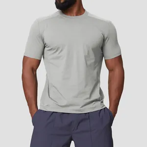 Men's Outdoor Sport T-Shirt Polyester Quick-Dry Cooling Top UPF 50 Plus Sun Protection 7A Antibacterial Casual Hiking Top