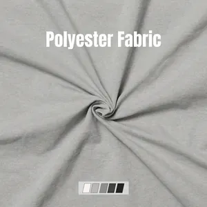 Grey breathable polyester fabric for men's sun protection antibacterial polo shirt
