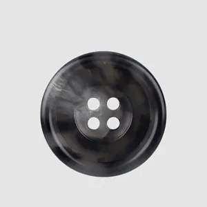 High-End Urea Resin Round Buttons Marble Texture Four-Hole Sewing Buttons For Suits Overcoats Jackets Garment Accessories DIY Craft
