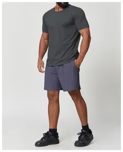 Premium men's quick-dry athletic short sleeve T-shirt for gym, sports and hiking