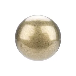 Premium round brass metal button with polished gold texture for high-end clothing