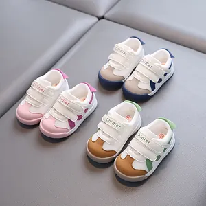 Breathable mesh toddler walking shoes with soft soles for boys and girls ages 1-3