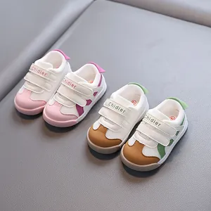 Breathable mesh baby walking shoes with soft soles for toddlers aged 1-3 years old