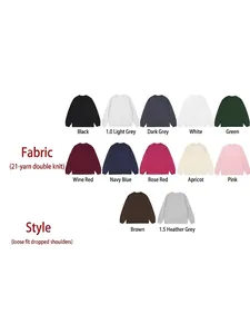 Premium men's 100% cotton long sleeve T-shirt, 200g 21S fabric in multiple colors