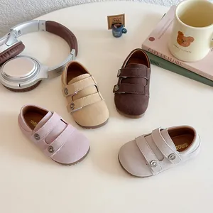 Kids Toddler Birkenstock Style Shoes Casual PU Suede Look Single Shoes For Boys Girls Spring Autumn Anti Slip Soft Sole Toddler Shoes