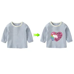 Unicorn Letter Heat Transfer Patches For Clothing DIY Iron On Stickers Washable Cartoon Appliques For T-Shirt Bag Decoration