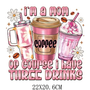 Mother's Day DTF heat transfer sticker for DIY T-shirt printing and customization