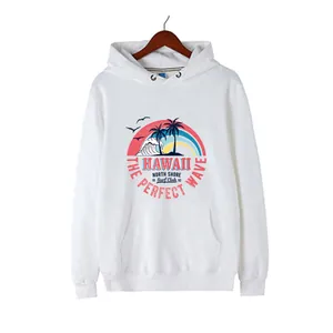 Hawaii tropical surf club heat transfer graphic for DIY clothing and bags