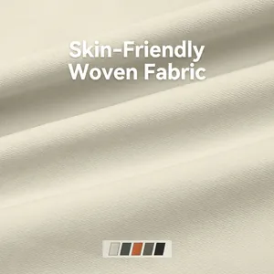 Gros plan sur la texture du tissu tissé crème pour veste de sport pour hommes