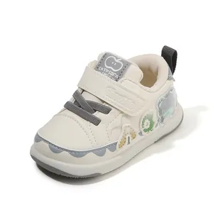 Breathable soft-sole baby walking shoes with non-slip design for toddlers