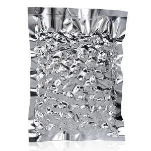 Silver aluminized vacuum foil bag for food or powder storage