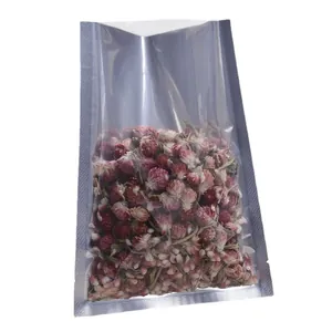 High quality semi-transparent aluminum foil vacuum sealer bag for professional food storage