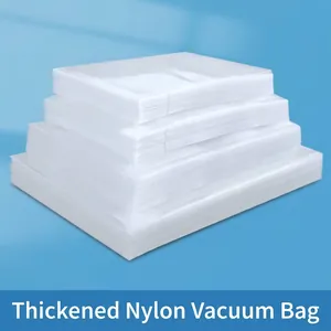 Sacchetti per Sottovuoto in Nylon Ispessito Trasparenti per Alimenti per Cucina Commerciale Conservazione Carne e Verdure