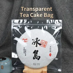 Sac de Conservation de Gâteau de Thé en Matériau Composite Résistant à l'Humidité Auto-scellant Emballage Alimentaire Poches