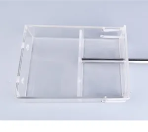 Professionelle transparente Acrylform für Reisbeutel mit Metallstab zur Vakuumverpackung