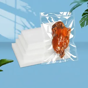 Thickened Nylon Vacuum Sealer Bags For Food Storage Transparent Smooth Surface Pouch For Meat Seafood Freezing Sealing Kitchen Organization
