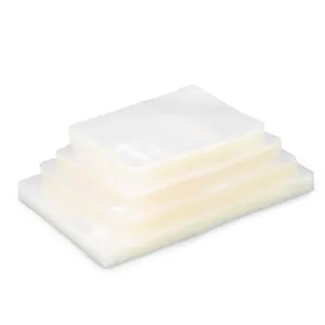 Food grade high temperature resistant transparent vacuum bags for sous vide storage