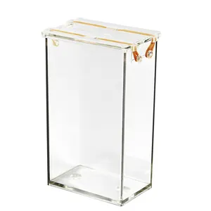 Clear acrylic rice brick shaping mold for vacuum packaging grains 1-2 lbs