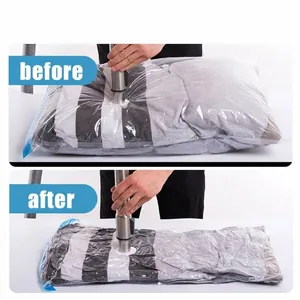 Sacs de rangement sous vide pour vêtements et couettes avec 80% d'économie d'espace