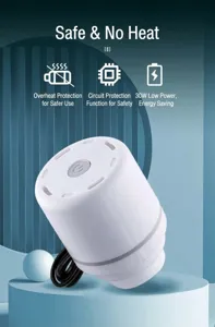 Pompa a vuoto elettrica compatta da 30W per vestiti e piumoni
