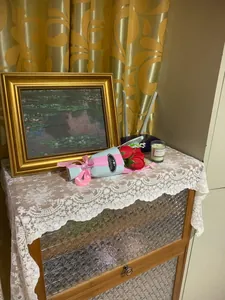 Elegante camino de mesa de encaje blanco con bordados 3D para decorar tocadores