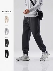 Men's stylish tapered joggers in various colors for casual fitness and training