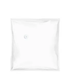 Transparent vacuum storage bag with valve for clothes and bags organization