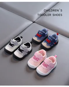 Scarpe per bambini piccoli in rete traspirante con suole morbide e antiscivolo