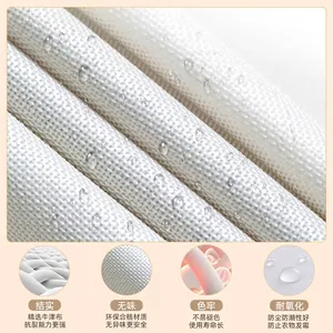 High-quality detailed macro view of durable oxford cloth material for storage box