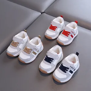 Comfortable breathable anti-slip toddler sneakers for boys and girls aged 1-3 years old