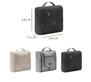Große wasserdichte Kulturtasche zum Aufhängen mit 24x24x11cm Abmessungen