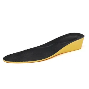Plantillas de aumento de altura de 3-5 cm para hombres, espuma cómoda y transpirable