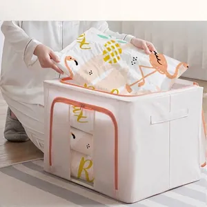 Durable five-layer composite vacuum storage bag for organizing clothes and quilts